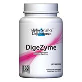 Alpha Science Digezyme (180 Veg Caps) - Nature's Source Inc