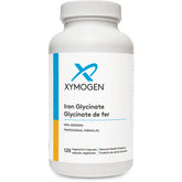 XYMOGEN Iron Glycinate 120 Vegetarian Capsules - Nature's Source Inc