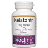 Bioclinic Naturals Melatonin Time Release 5mg 60 Tablets