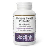 Bioclinic Naturals Women's Health Probiotic 30 Vegetarian Capsules - Nature's Source Inc
