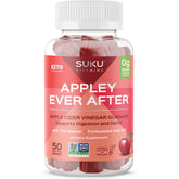 Suku Vitamins Appley Ever After (Apple Cider Vinegar Gummies With Mother) - 50 Gummies
