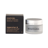 Routine SUPERSTAR Natural Deodorant (Activated Charcoal, Magnesium & Prebiotics) - 58g