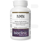 Bioclinic Naturals NMN 150mg 60 Vegetarian Capsules - Nature's Source Inc