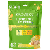 Organika Electrolytes Liver Care Lemon Honey Ginger 20 Sachets