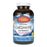 Carlson Labortories Low A Cod Liver Oil Lemon 300 Capsules