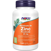 Now Zinc Picolinate 25mg 100ct - Nature's Source Inc