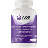 AOR Lysine Vitamin C And Hyaluronic Acid 60 Veg-Caps