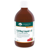 Genestra Brands Cal Mag Raspberry Liquid 450ml - Nature's Source Inc