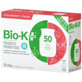 Bio-K+ Probiotic Fermented Milk Strawberry 12 pack