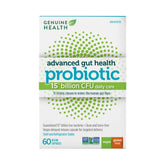 Genuine Health Advanced Gut Probiotics 15 Billion 60vc - Nature's Source Inc