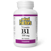 Natural Factors Vitamin B1 100 mg 90t
