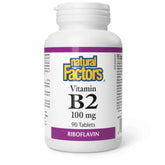 Natural Factors Vitamin B2 100 mg 90t