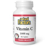 Natural Factors Vitamin C 1000mg Time Release 90t