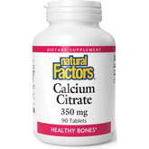Natural Factors Calcium Factor+ Citrate 350 mg 90t