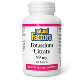 Natural Factors Potassium Citrate 99 mg 90t