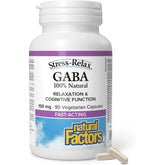 Natural Factors GABA 100 mg 90vc