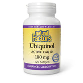Natural Factors Ubiquinol Active CoQ10, 100mg 120 Softgels - Nature's Source Inc