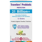 New Roots Herbal 21 Billion+ Travelers' Probiotic - 30 Veg Capsules