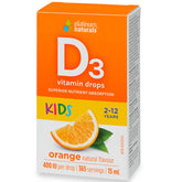 Platinum Naturals Delicious D for Kids 15 ml Orange 400 IU