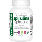 Prairie Naturals Spirulina 180 Tablets