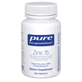 Pure Encapsulations Zinc 15 180C