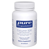 Pure Encapsulations Curcumin 500 With Bioperine 60 Capsules - Nature's Source Inc