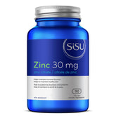 Sisu Zinc Citrate 30mg - 90 Capsules