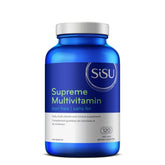 Sisu Supreme Iron - Free Anti - Stress Multivitamin 120 Veg Capsules - Nature's Source Inc