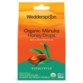 Wedderspoon Manuka Honey Drops (Eucalyptus with Bee Propolis) - 120g