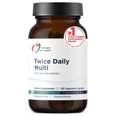 Designs for Health Twice Daily Multi 120 Vegan Capsules - Nature's Source Inc