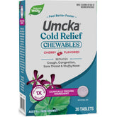 Umcka Coldcare Chewable Cherry 20 Tablets