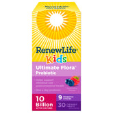Renew Life Ultimate Flora Kids Probiotic 10 Billion 30 Chewable Tablets - Nature's Source Inc