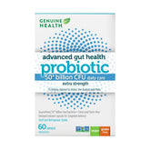 Genuine Health Advanced Gut Health Probiotic 50 Billion 60 Veg Caps - Nature's Source Inc