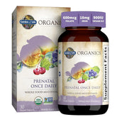 Garden Of Life Organics Prenatal Once Daily 30 Vegan Tablets