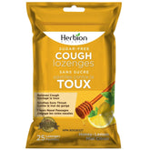 Herbion Sugar-Free Honey-Lemon Cough Lozenges - 25 Lozenges