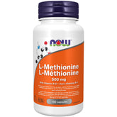 Now L-Methionine 500g 100 Capsules
