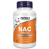 Now Nac - Acetyl Cysteine, 600mg 100 Veg Caps - Nature's Source Inc