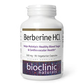 Bioclinic Naturals Berberine HCL 90 Vegetarian Capsules - Nature's Source Inc