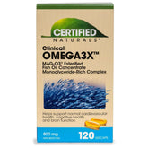 Certified Naturals Omega3X Fish Oil 120sg - Nature's Source Inc