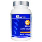 CanPrev Vitamin D3, 2500 IU, 120 Softgels