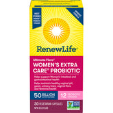 Renew Life Ultimate Flora Women's Extra 50 Billion 30 Vege-Caps