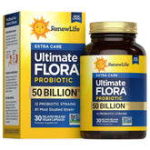 Renew Life Ultimate Flora Extra Care 50 Billion 30 Veg-Caps - Nature's Source Inc