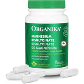 Organika Magnesium Bisglycinate 120 Vegetarian Capsules
