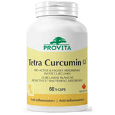 Provita Tetra Curcumin C3, 60 Vegan Capsules