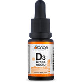 Orange Naturals D3 Drops 1000IU Orange 15ml