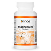 Orange Naturals Magnesium Glycinate 180mg 60 Vegetarian Capsules