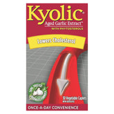 Kyolic Aged Garlic Extract with Phytosterols 30 Vegan Capsules