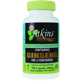Atkins Ginseng Ontario Ginseng Vegan 100 Capsules