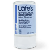 Lafe's Body Care Natural Crystal Rock Push-Up Stick Deodorant - 120g