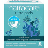 Natracare Ultra Pads W-Wings Super 12 count